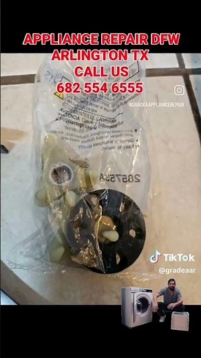 motor coupling replacement Kenmore washer #appliancerepair #dfw #washerrepair