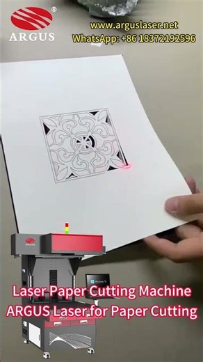 High Speed Laser Paper Cutting ARGUS Laser Precision Cutting for Paper & Packaging