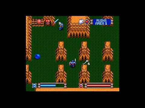 Brandish ... (SNES) Gameplay