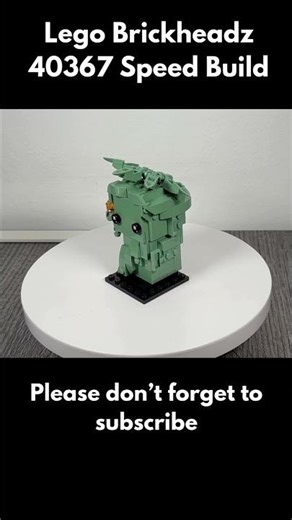 Lego Brickheadz 40367 Lady Liberty Speed Build