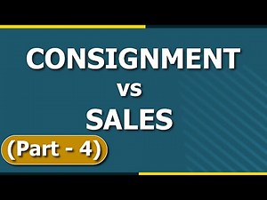 Difference between Consignment and Sales | Consignment Accounting | Letstute Accountancy