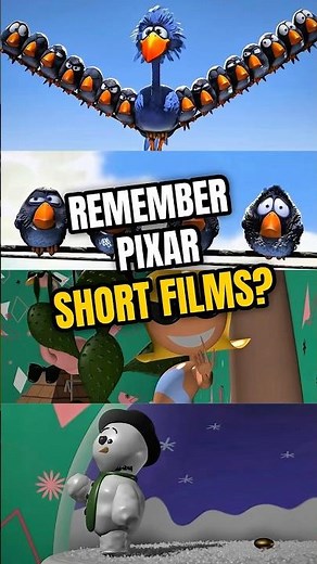Remember Those Hilarious Disney Pixar Animated Short Films? 😂 #shorts