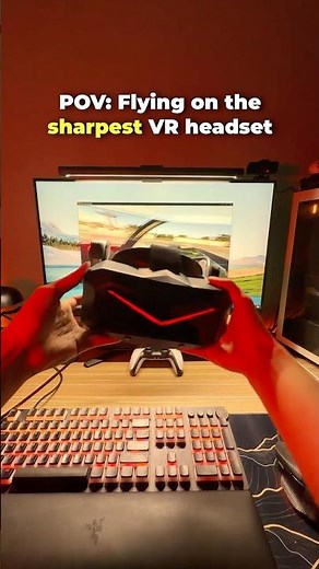 POV: Flying on the sharpest VR headset (DCS + Crystal Super)