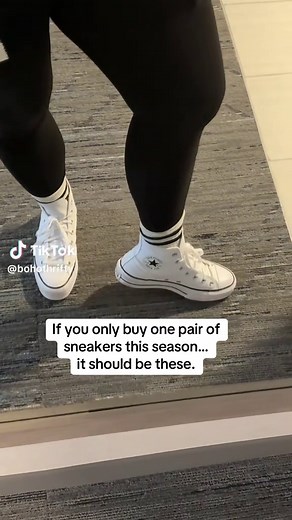 Stylish Platform White Chuck Taylor Sneakers Review