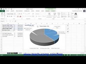 Excel 2013 Tutorial Inserting Objects into a Chart Microsoft Training Lesson 28.2