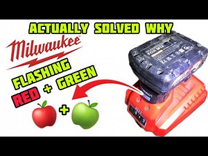 Milwaukee battery not charging [ replacing internal battery cells ]