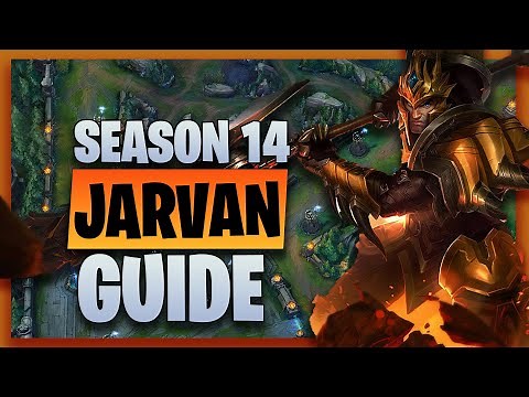SEASON 14 Jarvan IV Jungle Guide - Jungle Clear, Gameplan, Combos/Tech, Item Build