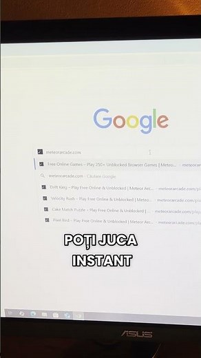 🔥 Joacă acum cele mai tari jocuri direct pe internet, gratuit! 👉 meteorarcade.com #jocuri #gaming