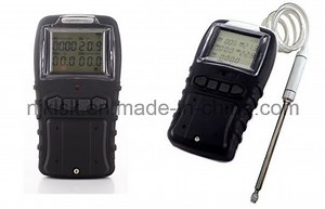 [Hot Item] Gas Monitoring Safety Device Battery Operated Portable Multi Gas Detector Lel, O2, H2s, Co Detection Alarm