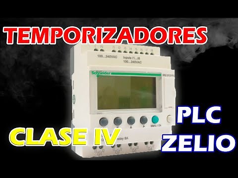 Aprende a temporizar con PLC Zelio Schneider