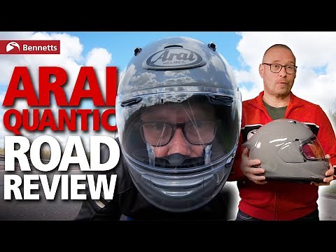 Safest motorcycle helmet? Arai Quantic review | Road test & teardown