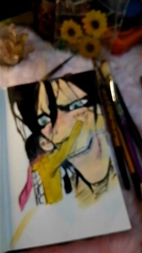 Eren & Mikasa 😭 Attack on Titan art