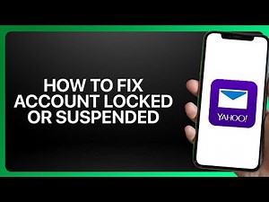 How To Fix Yahoo Mail Account Locked or Suspended in Yahoo Mail ! Tutorial