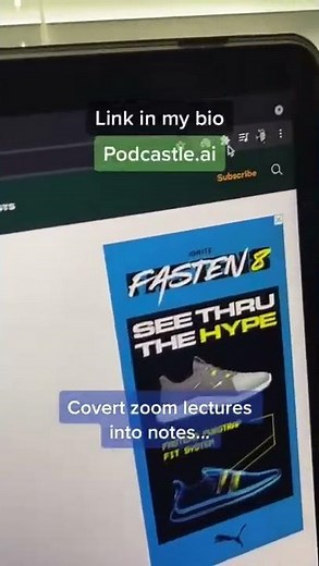 Here is how you can convert your Zoom lectures into notes 🤫 Credits: @bradyyourtutor