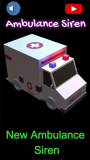 New Ambulance Siren - ambulance siren sound effect #ambulancesound #ambulancesiren