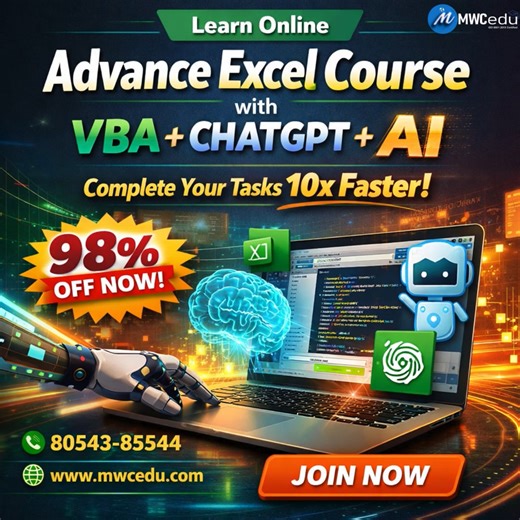 Online Advance Excel Course