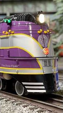 Train Loft Custom Run Lionel ACL 4-4-2 Atlantic Steam Engine! #trains #modeltrains #railroads