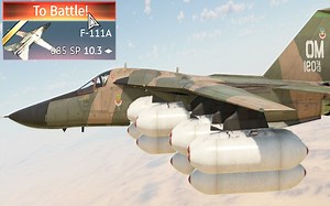 F-111Aの体验 456个太空飞鼠！💥💥💥