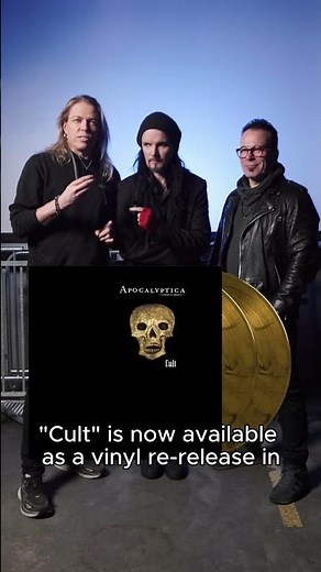 OUT NOW – “Cult” Re-Issue! #Apocalyptica #CelloMetal #Cult