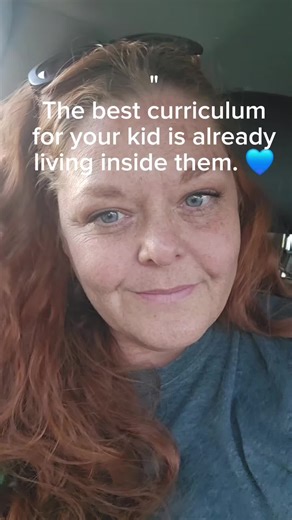 Save this for the next time someone asks if your homeschooled kid is missing out. 😄 The best curriculum you'll ever use is already living inside your curious kid. #homeschoolmom #homeschoollife #realhomeschool #homeschoolingtips #familyhomeschool