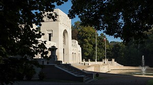 The Lafayette Escadrille Memorial Cemetery commemorates the birthplace of American combat aviation, and serves as a symbol of French-American comradeship during World War I. This site honors the American volunteer pilots who flew with French squadrons during the Great War, and is the final resting place for some of America’s first combat aviators. More than 200 Americans flew with French squadrons during the course of the war. Forty-eight American aviators, one Canadian pilot, and two of their F