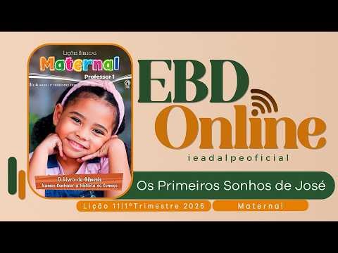 Joseph's First Dreams | Lesson 11 for Preschool | Online Sunday School 1st Quarter 2026