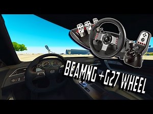 BeamNG Drive - Driving with the Logitech G27