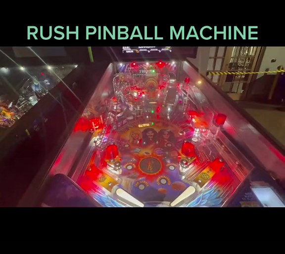 Rush pinball machine! #rush #pinball #yyz #tomsawyer #bigmoneyrush #rushsubdivisions #flybynight