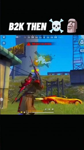 B2K Now Gameplay 🔥 But Old B2K Gameplay ☠️💀 || #freefirelive #b2k #born2kill