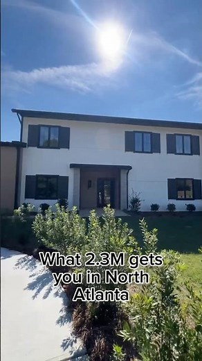 Tour this $2.3M Modern Farmhouse in Marietta, Ga! Solar powered, Earthcraft-certified #luxuryhomes