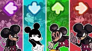 FNF Character Test | Gameplay VS Playground Mod: Disney — Mickey Mouse, Oswald,