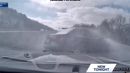 Dash cam footage shows moment State Police ended 120 mph chase with PIT maneuver