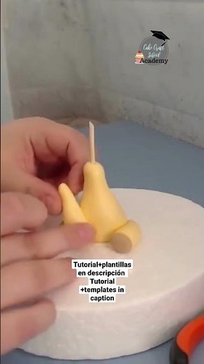 how to make a fondant giraffe - como hacer jna jirafa de fondant