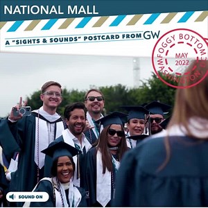 1.8K views · 86 reactions | Commencement 2022 was a beautiful sight celebrating GW’s newest graduates! | The George Washington University | Facebook