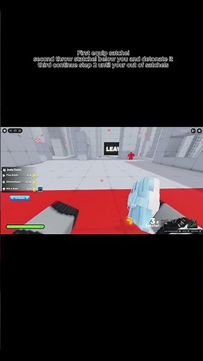 How to satchel jump in Roblox Rivals!#Roblox#Gaming#Shorts#Tutorial