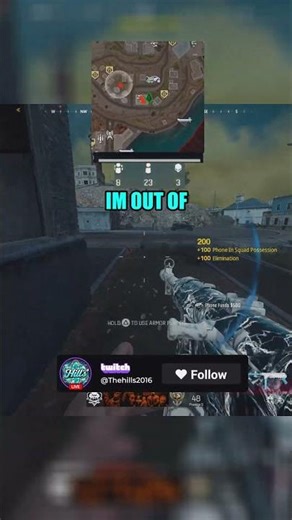 OVER THE RAILING 😱 #warzone #callofduty #rebirthisland