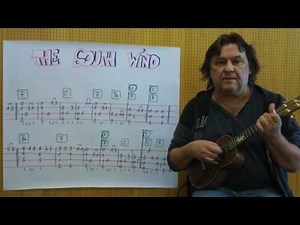 Fingerstyle UKULELE Lesson #86: THE SOUTH WIND (Irish Tune)