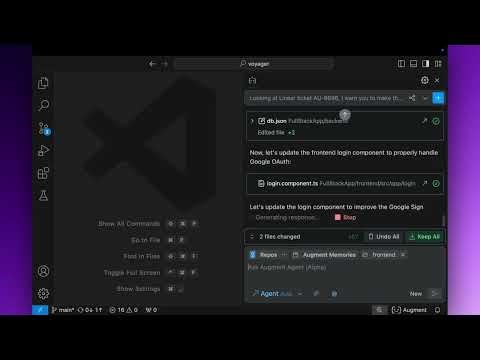From Ticket to PR with Augment Agent