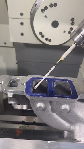 176K views · 1.1K reactions | Digitizing an intake manifold for our AFR and Brodix cylinder head program. We can digitize the manifold and manually manipulate the digitized data to match the scribe lines. #groseoutyourmotor #cnc #cncmachining #customized #cylinder #rongroseracing #programming #Manifold | Grose Racing Engines | Facebook