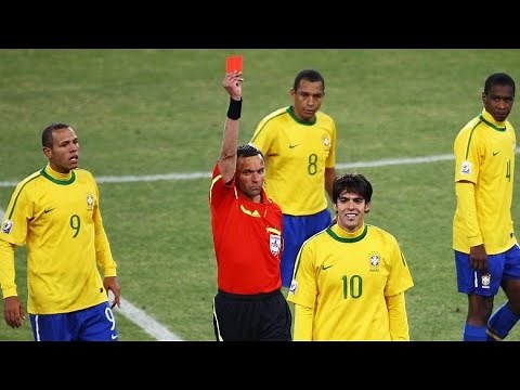 Kaka's insane red card in World Cup 2010