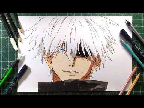 GOJO SATORU How to Draw and Color [Jujutsu Kaisen Season 2]