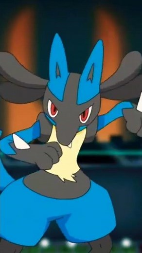 Ash's Riolu Evolved into lucario #pokemon #riolu #lucario