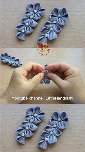 How to Make a Mini Ribbon Headdress: Simple Kanzashi Flower Guide