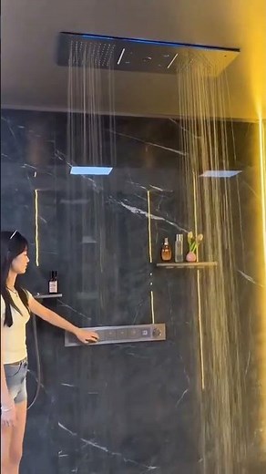Luxury Rainfall LED Color-Changing Shower Set ( # 2350 )1️⃣ Product Link in Bio