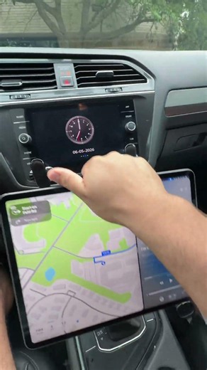 turn your personal tablet or ipad into your new upgraded car screen 🔥🚗🫡 watching sports or movies