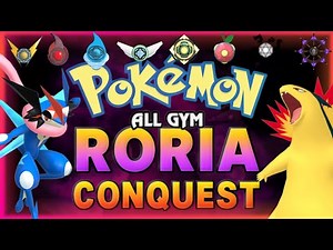 Roblox Roria Conquest - Pokémon Brick Bronze - All Gyms