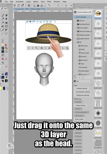Perfect angles with 3D head models