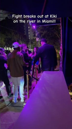 Miami spring break chaos😱