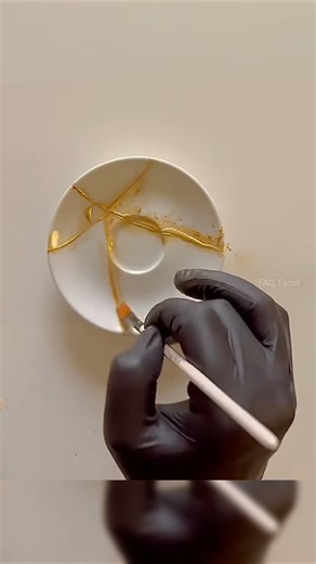Broken Pottery + Gold = Priceless Art 😳 | The Japanese Kintsugi Secret