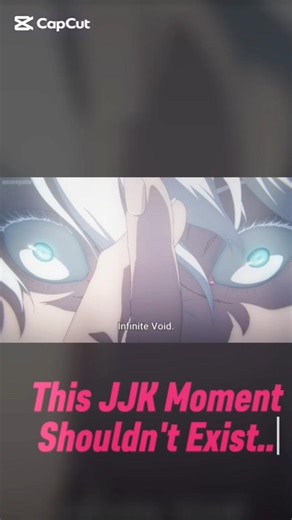 This JJK Scene Shouldn’t Exist 😱 | Gojo Domain Expansion#gojo # thehonoredone